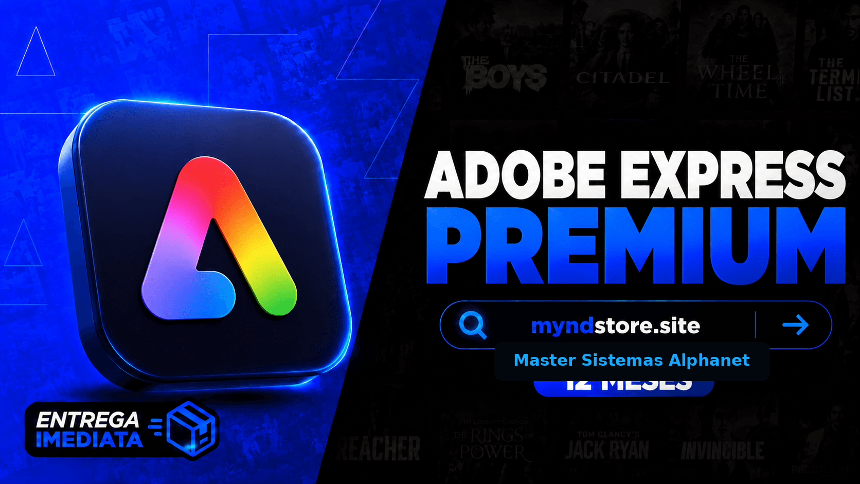 ADOBE EXPRESS PREMIUM 12 MESES NO SEU E-MAIL