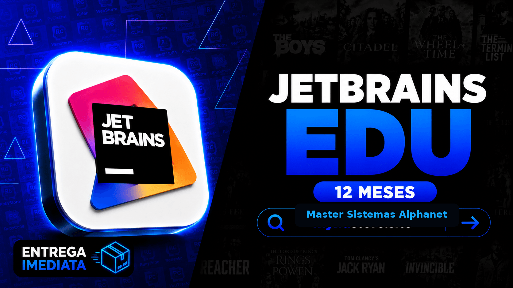 🚀 JETBRAINS EDU PACK 12 MESES | CONTA PRIVADA