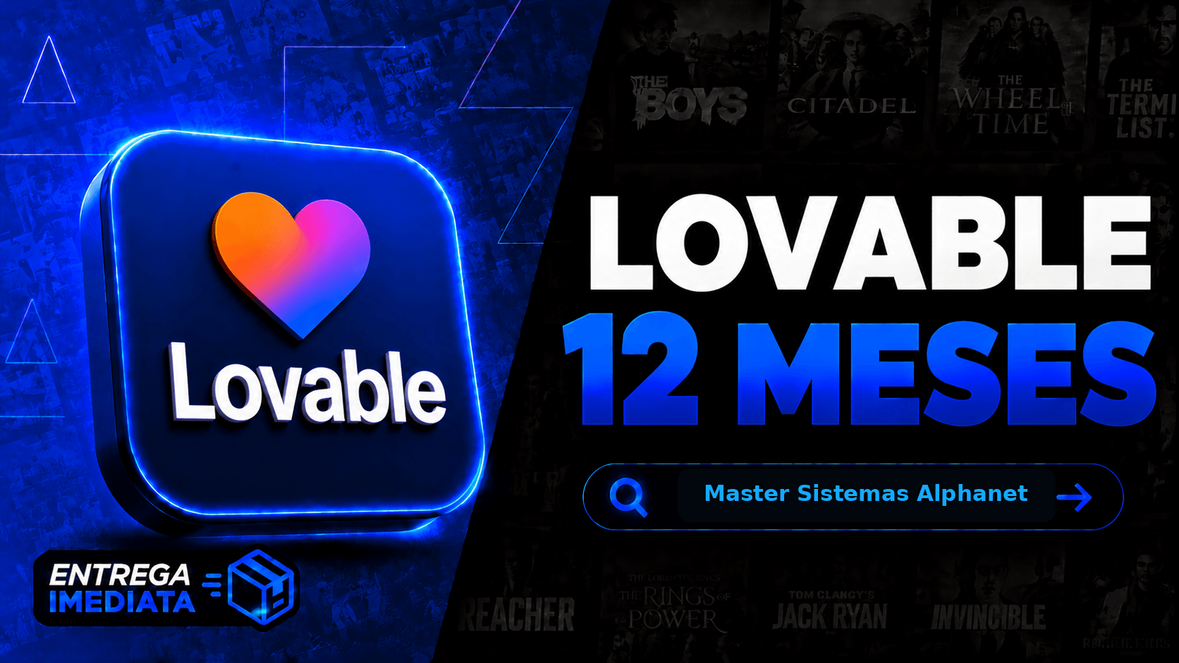 Lovable Lite 12 meses | No seu email