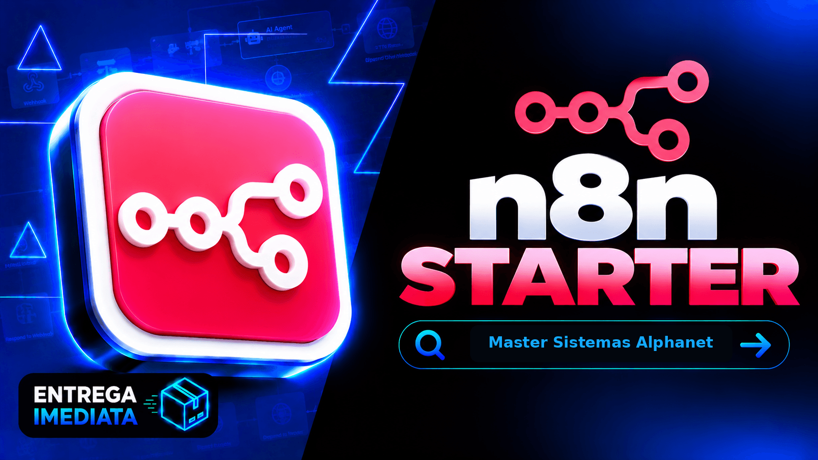 ⚙️ N8N STARTER 12 MESES | NA SUA CONTA