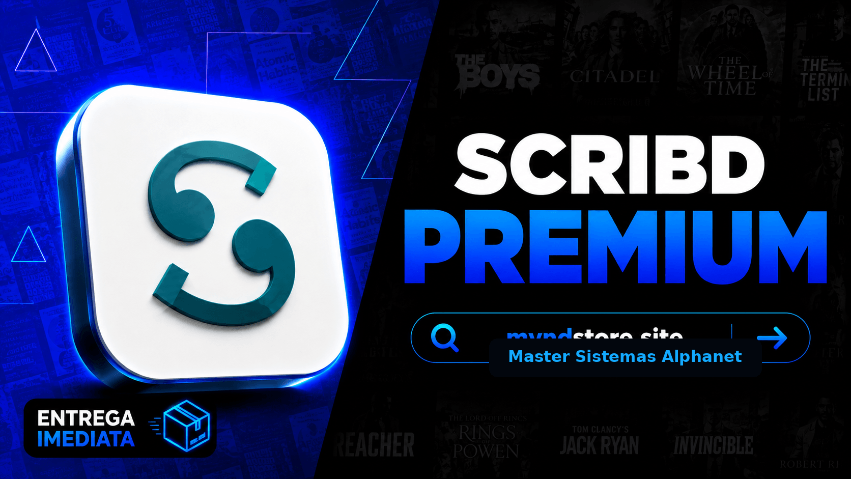 📚 SCRIBD PREMIUM 1 MÊS | CONTA