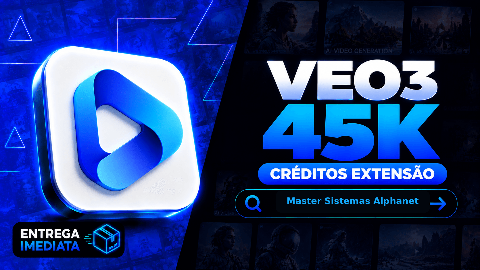 VEO3 45K CRÉDITOS EXTENSÃO